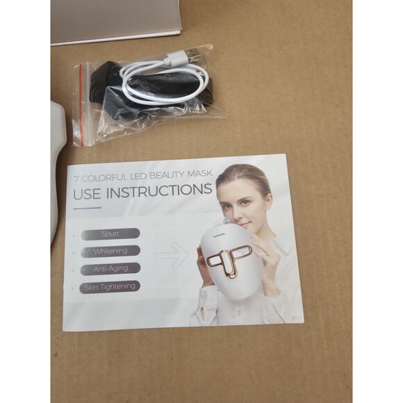 SDKWDH Light Therapy Face Mask 7 LED Painless - Picture 9 of 12